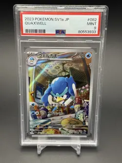 PSA 9 MINT - 2023 POKEMON PAL EN-PALDEA EVOLVED ILLUSTRATION RARE #207 QUAXWELL - Image 1