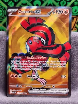 Oricorio ex 110/94 Ultra Rare Full Art - Phantasmal Flames English Pokemon TCG - Image 1