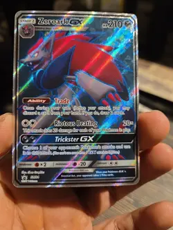Zoroark-GX - SM84 Full Art Ultra Rare Sun & Moon Promo NM Pokemon TCG - Image 3