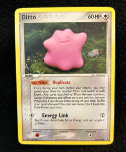 2005 Pokemon TCG EX Delta Species Ditto #35/113 - Stamped - NM - Image 1