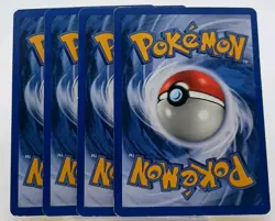 4x Vintage Pokemon TCG Mareep Neo Discovery 58/75 Regular Unlimited Common MP - Image 2