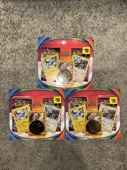 Lot Of 3 Sealed Pokemon TCG 2-Pack Blister (2 Fusion Strike Packs) 6 Packs Total - Image 1