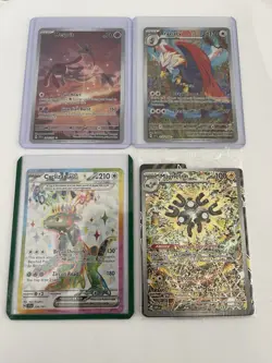 Pokemon Lot Of 4. Surging Sparks * IRs.FullArt .sealed Promo! - Image 1