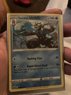 Pokemon - Rapid Strike Urshifu - 044/198 - Holo Rare - Chilling Reign - NM/M - Image 1