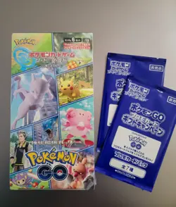 Pokemon Go Japanese Booster Box w/ 2 promo packs - USA Seller - Image 1