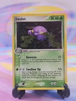 Pokemon TCG Hidden Legends Card | Swalot Reverse Holo 50/101 Uncommon - Image 1