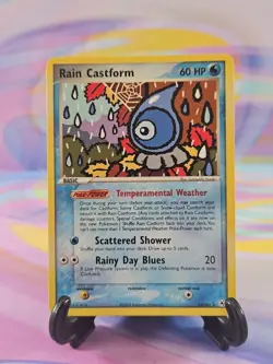 Pokemon TCG Hidden Legends Card | Rain Castform 23/101 Rare - Image 1