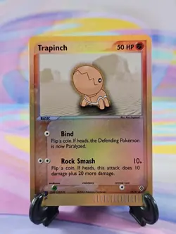 Pokemon TCG Dragon Card | Trapinch Reverse Holo 79/97 Common - Image 1