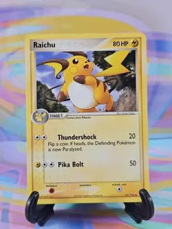 Pokemon TCG Holon Phantoms Card | Raichu 51/110 Uncommon - Image 1