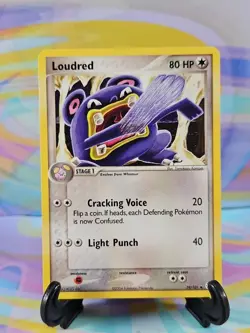 Pokemon TCG EX Hidden Legends Card | Loudred 39/101 Uncommon - Image 1