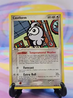 Pokemon TCG Hidden Legends Card | Castform 30/101 Uncommon - Image 1