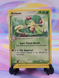 Pokemon TCG Sandstorm Card | Breloom 33/100 Uncommon - Image 1