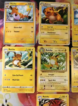 Raichu Vintage To Modern Pokemon Card Lot (Read Description) - Image 2