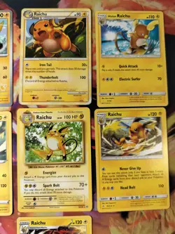 Raichu Vintage To Modern Pokemon Card Lot (Read Description) - Image 3