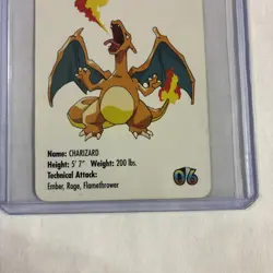 *NM* Charizard 1998 KFC Pokemon Card Game Promo #06 - Image 4