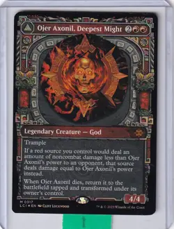 FOIL Ojer Axonil, Deepest Might (Showcase) * The Lost Caverns of Ixalan MTG - Image 1