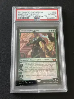 PSA 10 Gem Mint FOIL VIVIEN ON THE HUNT from SNC - Highest PSA Graded - Only 1 - Image 1