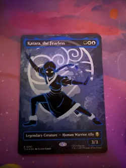 Katara, the Fearless (Borderless Battle Pose) Avatar: The Last Airbender Foil - Image 1