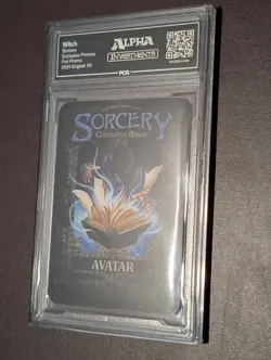 Witch Promo Alpha Investments PCG 9 Mint Sorcery: Contested Realm Farzetta Rudy - Image 5