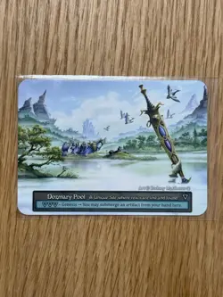 Dozmary Pool - Unique Site - Sorcery Contested Realm Arthurian Legends - NM - Image 1