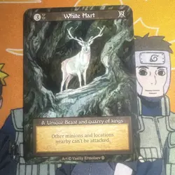 White Hart NON Foil Sorcery Contested Realm Arthurian Legends ART Beast Fresh - Image 1