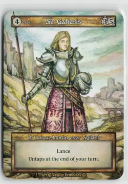 Sorcery Contested Realm Arthurian Legends Sir Gaheris x1 NM Unique - Image 1