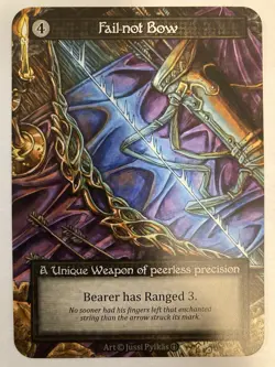 Fail-not Bow - Sorcery Arthurian Legends - Unique - Non Foil - Image 1