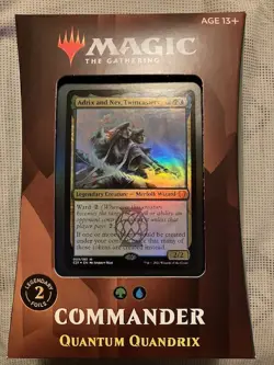 MTG Quantum Quandrix SEALED Commander Deck 2021 - Image 1