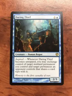 Daring Thief MTG Magic the Gathering Card LP Lightly Played Journey Into Nyx - Image 1