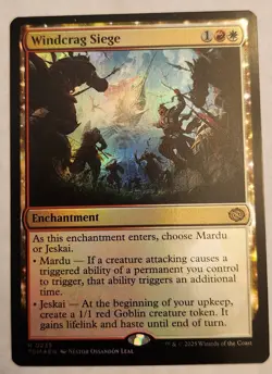 Windcrag Siege TDM #235 Rare Foil NM+ - Image 1