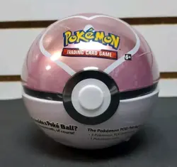 Pokemon TCG: Love Ball Pokeball Tin (J21) Factory Sealed Rare HTF Tin *READ* - Image 1