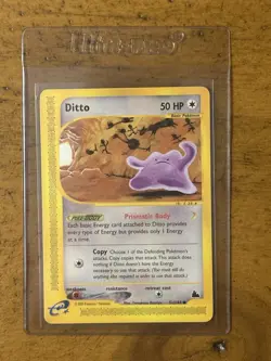 2003 Pokemon Ditto Skyridge 51/144 Regular Non-Holo Common Card RARE TCG WOTC - Image 1