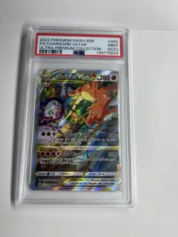 Pokemon TCG Charizard VSTAR SWSH262 Holo Black Star Promo (PSA 9 (OC)) - Image 2