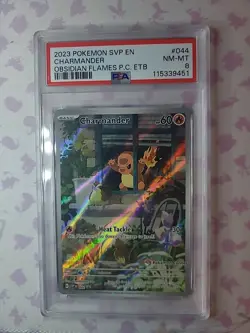 Pokemon Center Obsidian Flames Charmander SVP044 Stamped Promo - Image 1