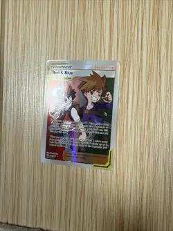 Pokemon TCG 2019 Red Blue Tag Team Trainer Cosmic Eclipse Full Art #234/236 - Image 2