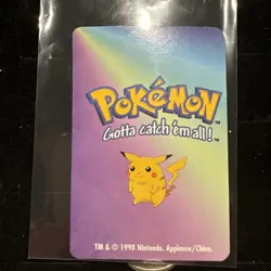 918071 - Onix #95 Pokemon Card Game Mini KFC 1998 Nintendo - Image 2