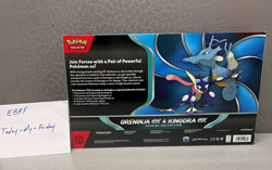 Pokemon TCG Greninja ex & Kingdra ex Special Collection Box New Sealed w/8 Packs - Image 1