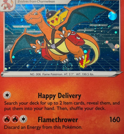 Sealed Special Delivery Charizard SWSH075 Holo with Swirl-Pokemon Center Promo - Image 4