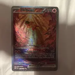 Pokemon Chi-Yu EX 259/193 Ultra Rare Paldea Evolved - Image 1