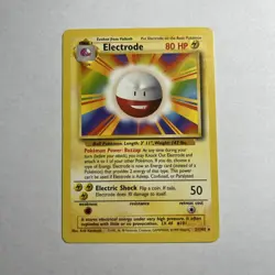 1999 Pokemon Electrode Base Set Unlimited 21/102 WOTC - LP - Image 1