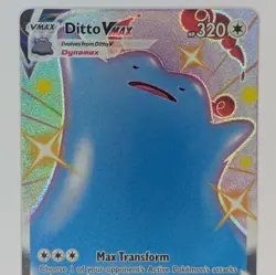 Ditto VMAX SV119/SV122 Pokemon Shining Fates: Shiny Vault Shiny Rare NM - Image 2