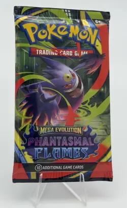 Pokemon TCG: Mega Evolution - Phantasmal Flames Booster Pack - Image 1