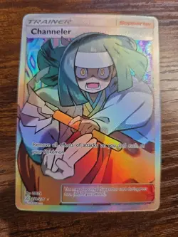 Pokemon Channeler 232/236 Unified Minds Holo Full Art Trainer Ungraded - Image 1