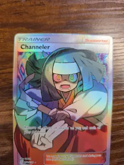 Pokemon Channeler 232/236 Unified Minds Holo Full Art Trainer Ungraded - Image 3