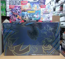 POKEMON PHANTASMAL MEGA CHARIZARD UPC + SURGING + DESTINED + PRISMATIC BUNDLE - Image 1
