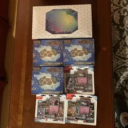 Pokemon Tcg Terapagos UPC Stellar Crown Etb 3 Pack Blister X3 Lot Sealed - Image 1