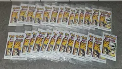 (LOT of 29) Pokemon TCG 25th Anniversary General Mills Cereal 3-Card Promo Packs - Image 1