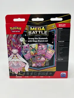 Pokemon Mega Diancie EX Mega Battle Deck - Factory Sealed - Ready to Ship - Image 2