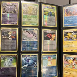 Mid Era Pokemon Card Lot 45 Cards Binder not Included - Image 3