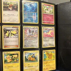 Mid Era Pokemon Card Lot 45 Cards Binder not Included - Image 5